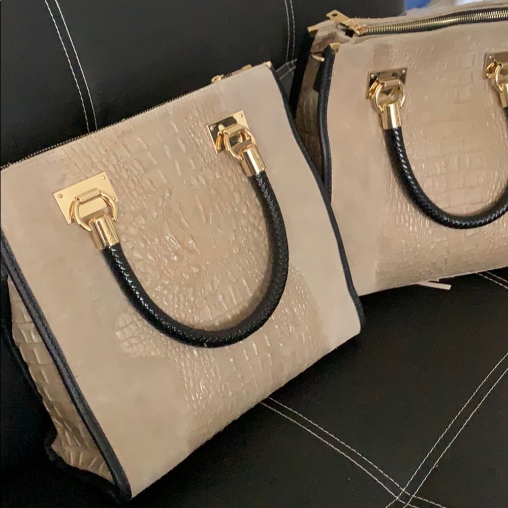 Handbag.  Leather